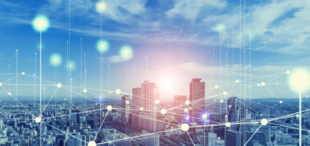 全国に張り巡らされたラインのイメージ